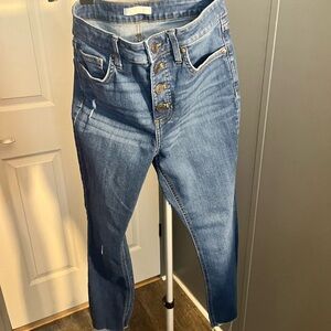Jessica Simpson Straight Leg Blue Jeans